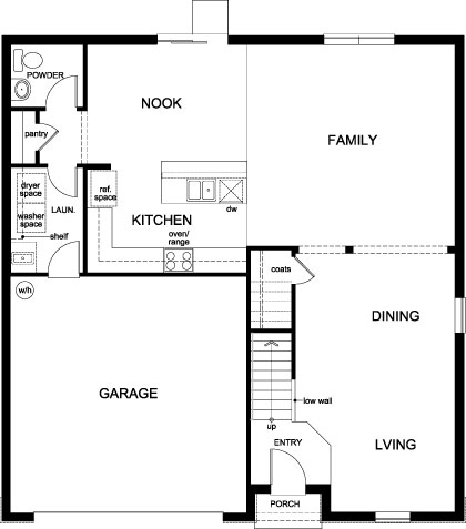 Plan 2716 First Floor